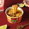 Nissin Hot & Spicy Ramen Noodle Soup, Fiery Beef, 3.28