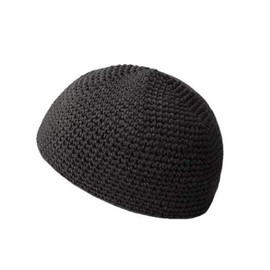 JASGOOD Men's Seamless Cotton Islamic Hat, Knit Hat, Islamic Watch Cap, Hat, Watch Cap, Beanie, Stretchable, One Size Fits Most