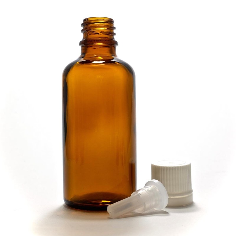 Aroma Blackout Bottle, 1.7 fl oz (50 ml), Amber, Security