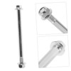 BUGUUYO Motorcycle Metal Axle Kit with Bolts Front and Rear