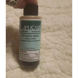 Aplicare Povidone Iodine Prep Solution 2 fl oz Disinfecting Solution