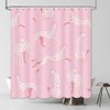 AIBIIN Boho Leopard Shower Curtain Animal Cheetah Trendy Bathroom Decorative