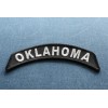 Ivamis Oklahoma Patch Iron on State Rocker- 4x1.75 inch -