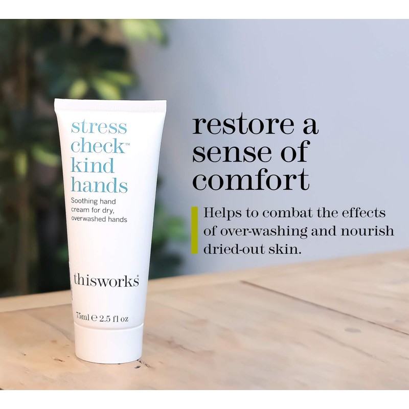 THISWORKS this works Stress Check Kind Hands, Hand Cream for