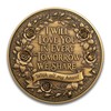 Romantic Keepsake Coin for Couples – Double-Sided Engraved Love Token