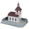 FALLER 130679 - Chiesa del villaggio con Kirchhof, scartamento H0