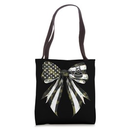 Magnet Fishing Magnet Fisherman 4th of July American Flag Tote Bag