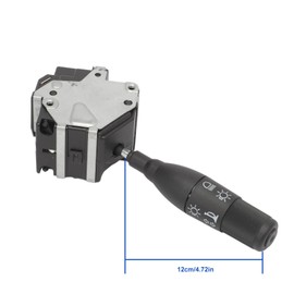 Steering Column Switch 4+6 Pin Suitable for Clio 1 90-99, Espace 2 91-97, R19 Phase 2 90-99 Lights, Headlights, Lights, Turn Signal and Horn 7700842114 7700803537
