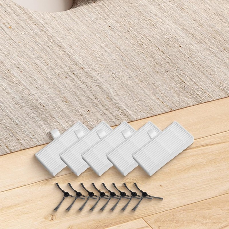 4 cepillos laterales, 3 filtros para aspiradora robot Cecotec (A)