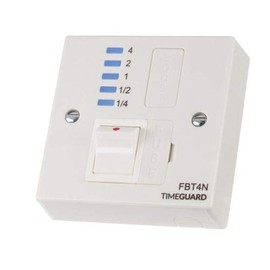 TIMEGUARD FBT4N 4 Hour Electronic Boost Timer and Fused Spur