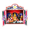 NOVICA Religious Wood Nativity Scene, Multicolor, Great Day'
