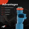 A-Premium Set of 6 Fuel Injectors Compatible with Volvo XC60