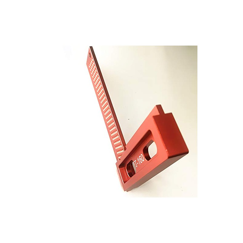 CarAngels Woodworking Ruler Gauge T-Shaped Cage Right Angle Ruler Injury