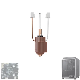 Creality K1C/K1 MAX/K1/K1 SE Ceramic Heating Block Kit with Quick-Swap Nozzle, Snap Link Upgrade - High Thermal Conductivity & High Flow Printing, 300°C Resistant, Requires Snap Link Motherboard