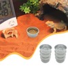 14 Pcs Gecko Food Cups, Crested Gecko Food Dish, 0.5oz