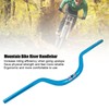 Riser Handlebar Replacement Aluminum Alloy for Mountain Road Bikes Fit