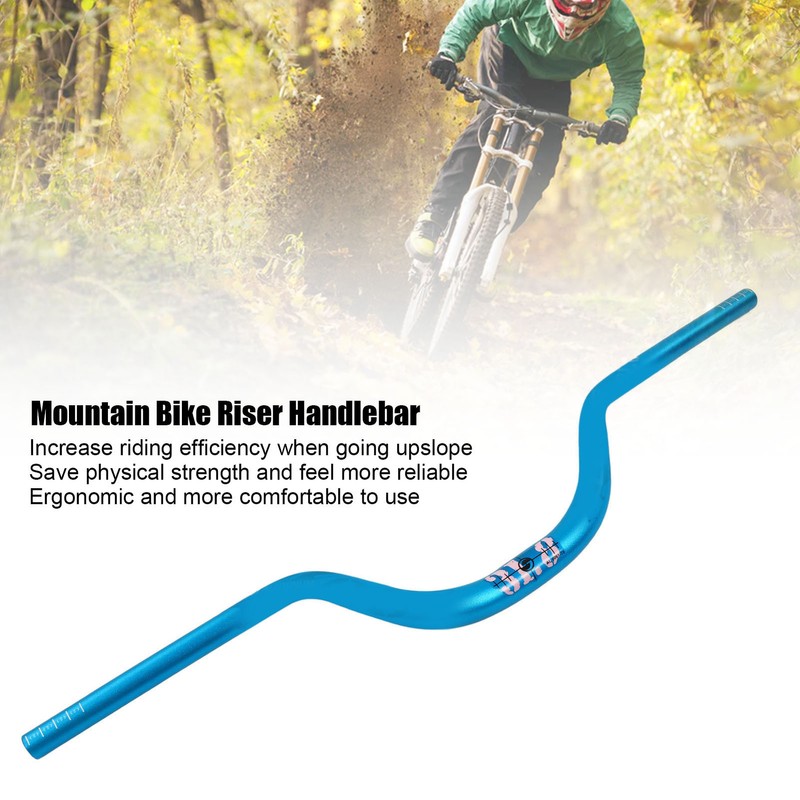 Riser Handlebar Replacement Aluminum Alloy for Mountain Road Bikes Fit