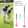 Golf Putter 2 Section Retractable Adjustable Golf Training Putters Practicing