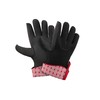 Kitchen Grips Set of 2 FLXaPrene Small 5-Finger Glove, Cherry/White