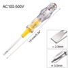 uxcell Voltage Tester Pen AC 100-500V with 3.5mm Slotted Phillips
