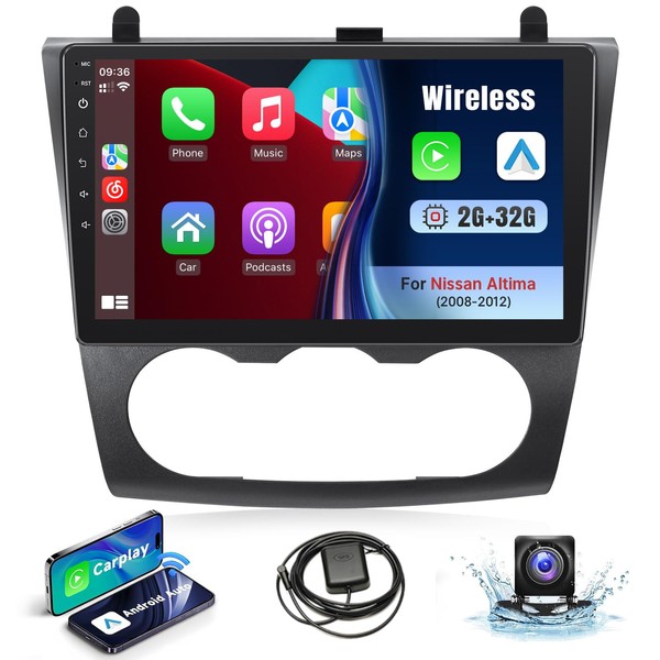 Leadfan Car Stereo Radio for Nissan Altima 2008 2009 2010