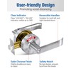 Polar Tangro 2 Pack Privacy Indicator Door Lock, ANSI Grade
