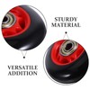 Sosoport 4pcs Roller Universal Exercise Roller Rowing Machine Seats Exercise