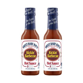 Sweet Baby Ray’s Kickin' Barbecue Hot Sauce 5 Fl Oz (Pack of 2)