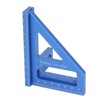3D Multi Angle Measuring Ruler 45 90 Degree Aluminum Alloy