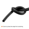 PATIKIL 0.5mx8mmx15mm Rubber Edge Trim, Metal Sharp Deck Edge Protector