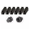 Geartronics 20x Black Wheel Nut Cover 9593028 fits GM Buick