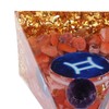 Constellation Pyramid Stone for Positive Energy Reduce Stress Chakra Resin