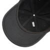 Brixton Woodburn Cap Baseball Cap Curved Brim Metal Buckle, Black
