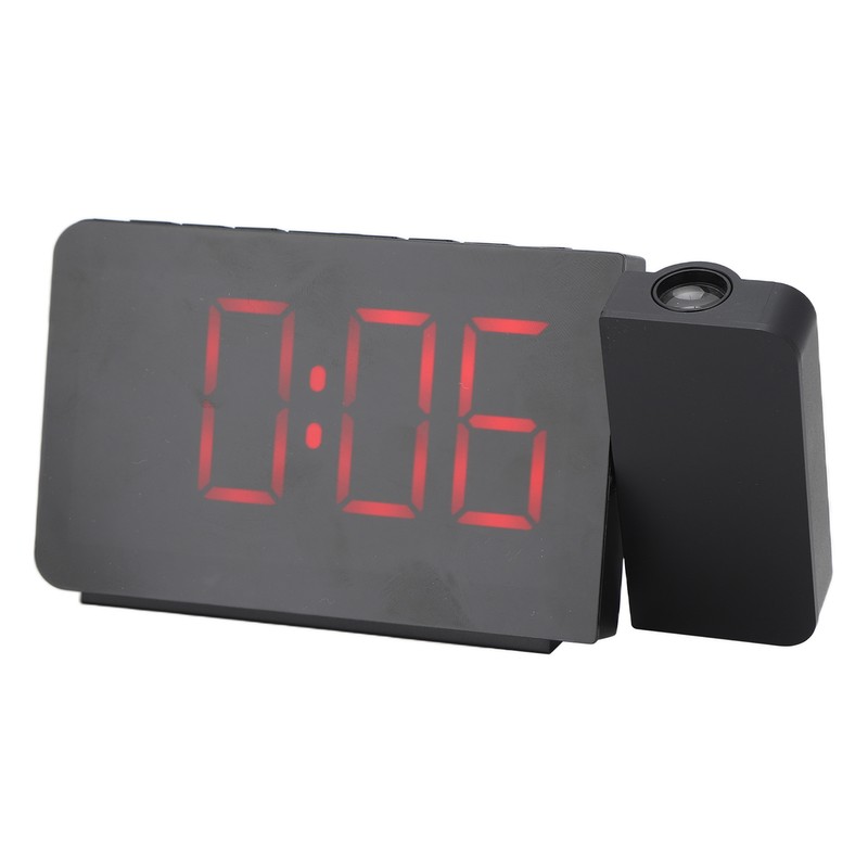 LED Projector Alarm Clock with FM Radio Snooze Function 4