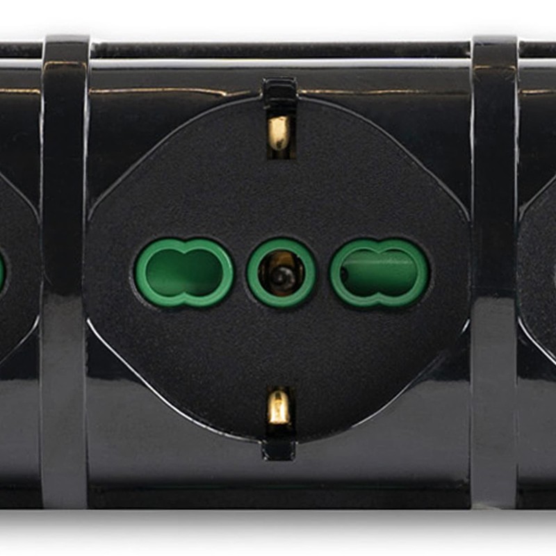 FANTON 481233-B Multiple Socket 3 Double Sockets for Large Italian