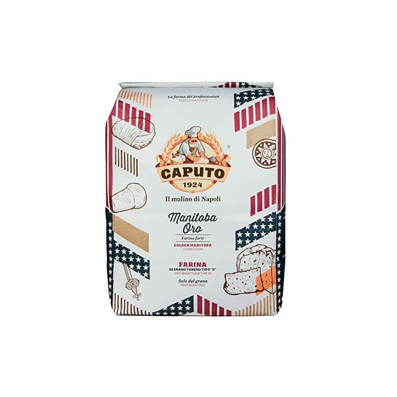 Mulino Caputo Manitoba Oro Tipo 0 Flour - 5-Kg Bag