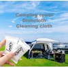 Premium Disposable Washcloths for travel, 40pcs Portable Disposable Pure Cotton