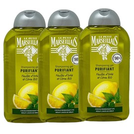 Le Petit Marseillais 3 x Lemon Re-Greasing Shampoo for Normal Hair 250ml