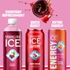 Sparkling Ice Caffeine Cherry Vanilla Sparkling Water with Caffeine, Zero