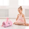 Pinsheng Girls' Ballet Dance Bags, Princess Shoulder Bag, Pink Sports