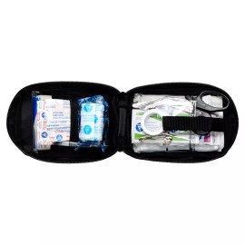 MFASCO Personal First Aid Kit Black Canvas Case MFASCO
