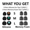 A-Focus [6 Pairs] WF-1000XM5 WF-1000XM4 WF-C700N 【 Memory Foam &