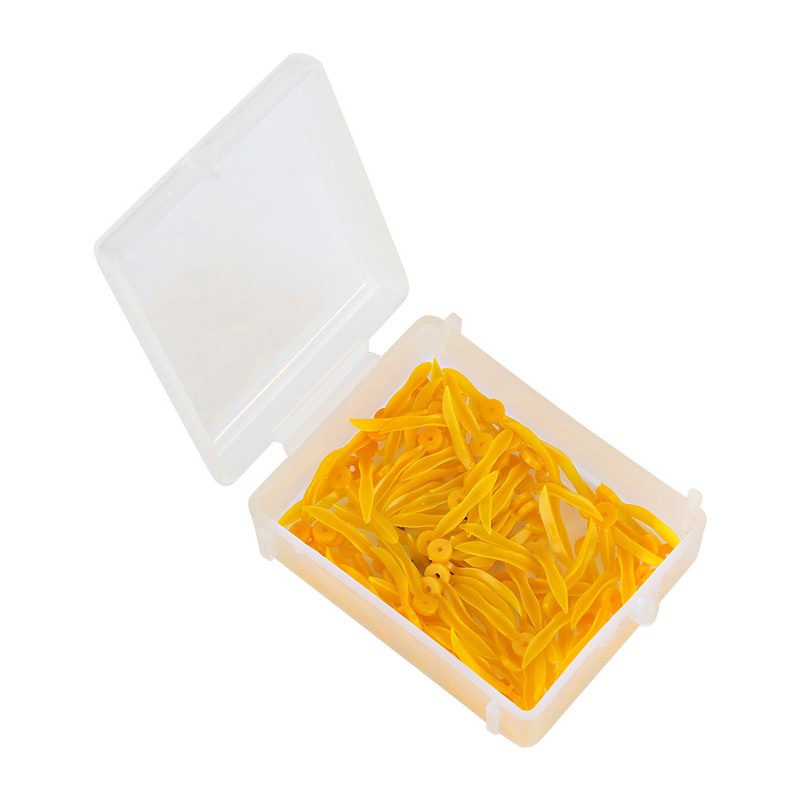 400pcs Disposable Dental Plastic Wedge with Hole All 4 Sizes