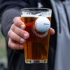 BenShot Pint Glass with Real Golf Ball - 16oz |