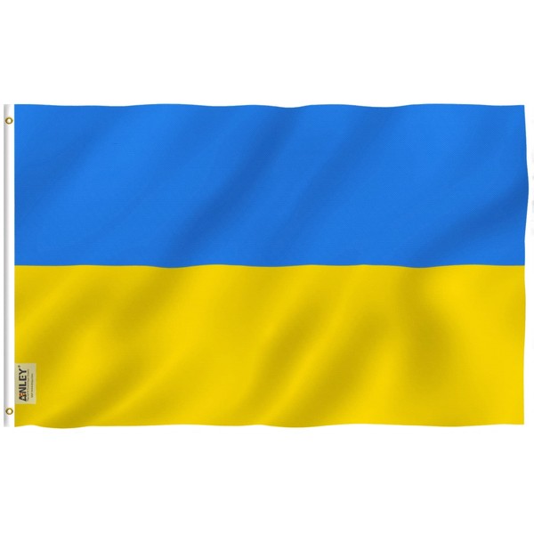 Anley Anley Fly Breeze 3x5 Foot Ukraine Flag - Vivid