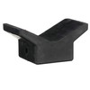 Attwood 11202-1 Boat Trailer Rubber Bow Stop V-Block, Black, 4-Inch