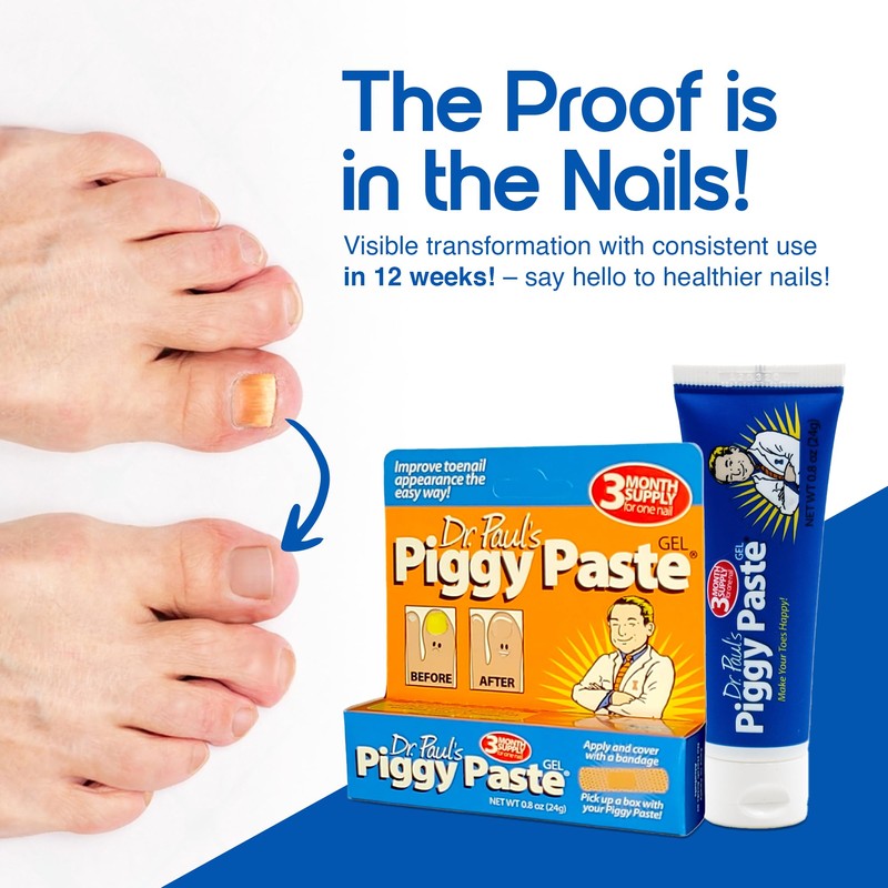 Dr. Paul's Piggy Paste Gel 2-Pack: Fast Acting Solution for