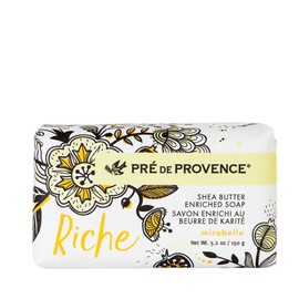 Pre de Provence Riche Collection Moisturizing, Bar Soap, 150 Gram, Mirabelle