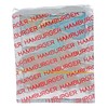 Bits N Things Large Foil Hamburger Printed Bag 6" x