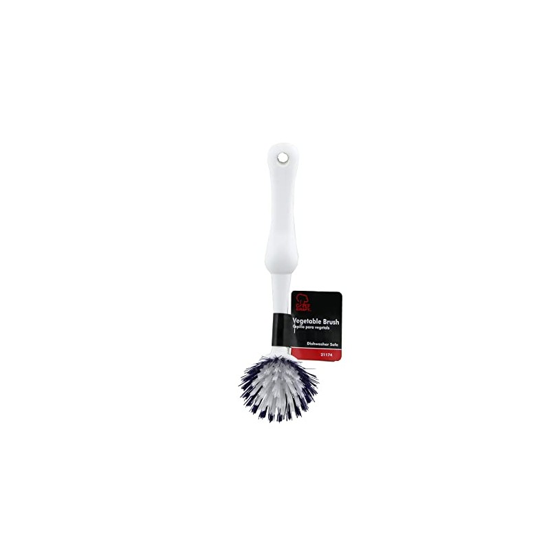 Chef Craft Select Vegetable and Pan Brush, 9.5 inch, White